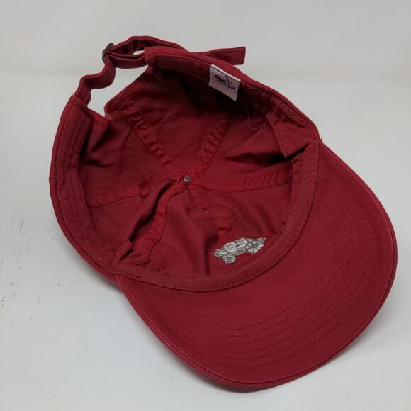 Wells Fargo Mens Slideback Hat Red Adjustable Embroidered Stagecoach Logo - Picture 9 of 12